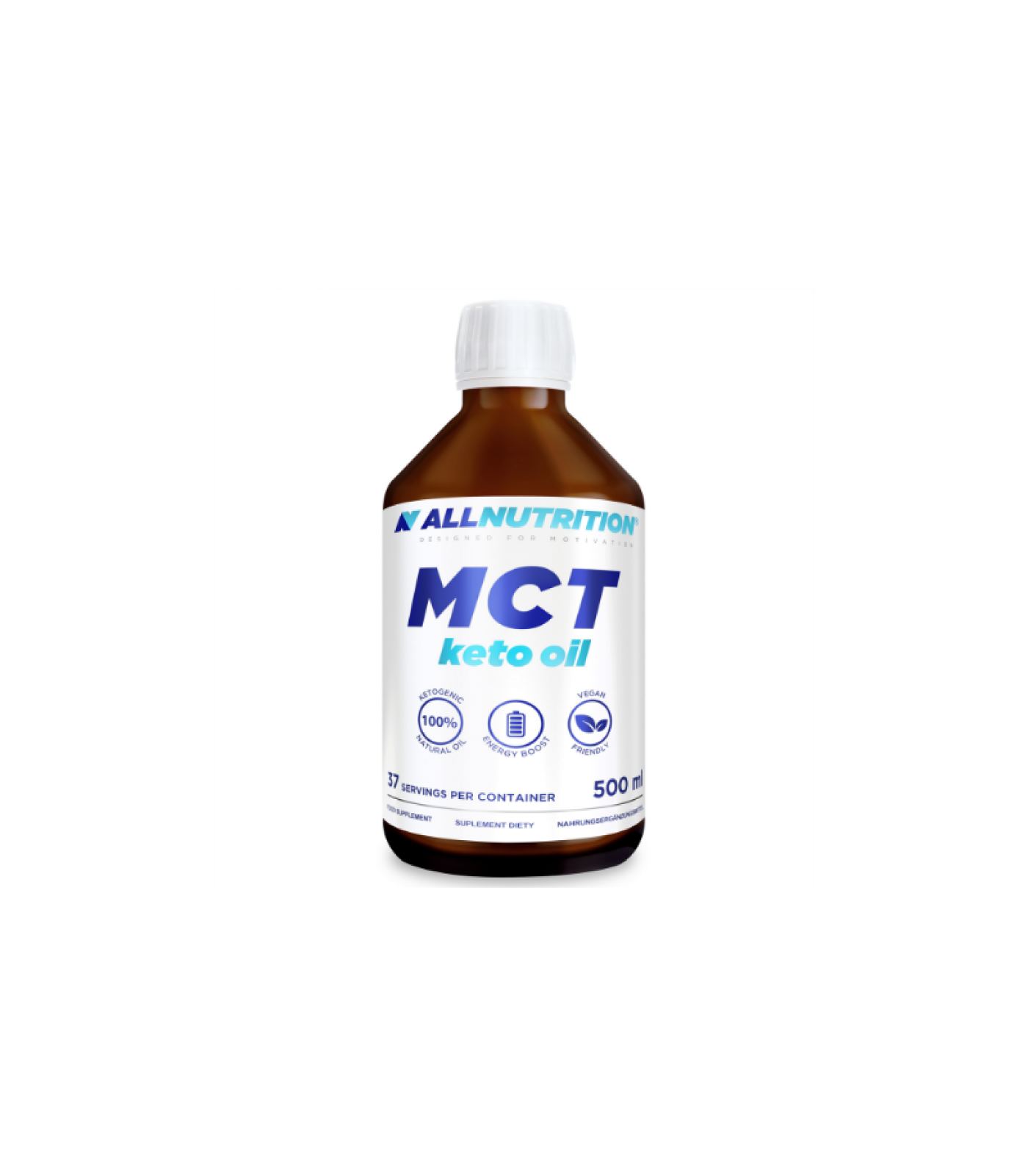 Allnutrition MCT Keto Oil - Средноверижни триглицериди / 500ml